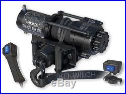 KFI Stealth 3500 Synthetic Winch + Mount- John Deere Gator XUV 550/550 S4 12-16