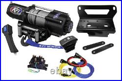 KFI U45w-R2 4500lbs winch & mount kit John Deere Gator XUV 550 560 590 590-S4