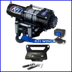 KFI UTV 2000lbs Winch & Mount 100940 Kit ALL John Deere Gator RSX 860M