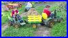 Kids-Playing-On-Ride-On-Tractors-Loading-Hay-Children-Play-On-The-Farm-Tractor-Song-01-qbr