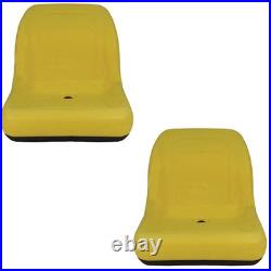 LVA10029 (2) Two Yellow High Back Seat Fits John Deere Fits Gator TCA24320 LVA10029 (2) Two Yellow High Back Seat Fits John Deere Fits Gator TCA24320