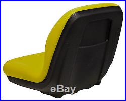Milsco XB180 Yellow Seat Fits John Deere Gators and Lawn Mowers Toro Scag etc