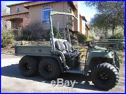 NEW! JOHN DEERE ARMY MILITARY A1 GATOR DIESEL 6X4 ATV UTV RANCH HUNTING TRACTOR