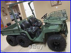 NEW! JOHN DEERE ARMY MILITARY A1 GATOR DIESEL 6X4 ATV UTV RANCH HUNTING TRACTOR
