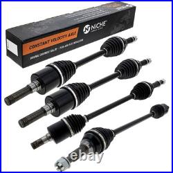NICHE Front Rear CV Axle Kit For John Deere Gator XUV625i AM142936 AM142937
