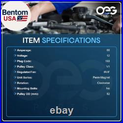 OEG Parts New Alternator Compatible with John Deere Gator HPX TH TS TX XUV 620I