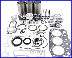 Overhaul Rebuild Kit For Yanmar Engine 3TNV70-XJUV John Deere Gator 6x4