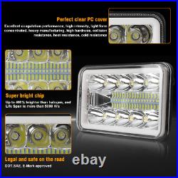 Pair For John Deere Gator 6X4 Utility Vehicle LED Headlight Offroad Headlamp US