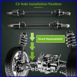 Pair Front For John Deere Gator XUV 855D 825i 2011-2013 CV Axle Shaft