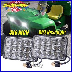 Pair fit John Deere Gator 6X4 Utility Vehicle LED Headlight DOT Offroad Headlamp