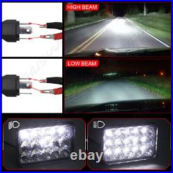 Pair fit John Deere Gator 6X4 Utility Vehicle LED Headlight DOT Offroad Headlamp