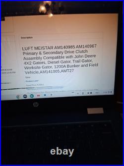 Primary & Secondary Drive Clutch Kit for John Deere Gator 4X2 6X4 1200A Bunker