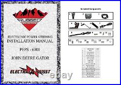 RUGGED Electric Power Steering Kit for 2011-2017 John Deere Gator XUV 825i 4x4
