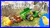 Raising-Baby-Chicks-For-Eggs-With-Kids-Ride-On-John-Deere-Gator-Farm-Truck-Educational-Kid-Crew-01-los
