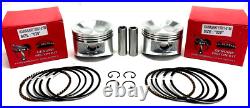 Rebuild Kit Two. 020 Oversize Piston & Gasket Set Fit Kawasaki John Deere Gator
