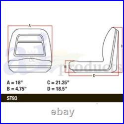 Replacement Seat for John Deere Gator ProGator+ or Mowers 757 727A 717A Ztrak