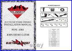 Rugged ATV \ UTV Products Electric Power Steering Kit for John Deere Gator HPX