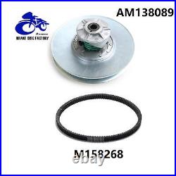 Secondary Driven Clutch with Drive Belt for John Deere XUV850D 4x4 Gator AM138089