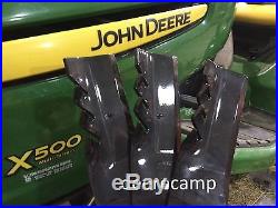 Set/3 Gator blades for John Deere 54C mowers on X500, X520, X530, X534, X540 396719