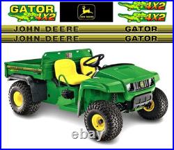Set Decals Stickers JOHN DEERE GATOR 4x2