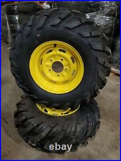 Set Of (2) 26X9.00-12 John Deere Gator Wheels & Tires Ancla M/T