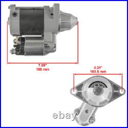 Starter for John Deere Utility Vehicle 6X4 Gator Hpx Trail Wotkster Diesel Gas Starter for John Deere Utility Vehicle 6X4 Gator Hpx Trail Wotkster Diesel Gas