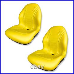 TRAC SEATS Yellow Seats for John Deere Gator M-GATOR A2 RSX XUV AM138194