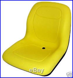 TWO NEW YELLOW HIGH BACK SEATS JOHN DEERE GATORS. Made in the USA by MILSCO #JR