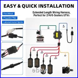 UTV Turn Signal Street Legal Kit with Horn For John Deere XUV 835M 865M Gator 4x4