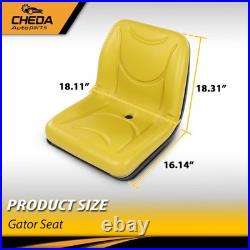 VG11696 Seat 2PCS Fit For John Deere Gator Tx 4x2 Turf, Tx 4x2, 4x2 Hpx, F725 VG11696 Seat 2PCS Fit For John Deere Gator Tx 4x2 Turf, Tx 4x2, 4x2 Hpx, F725