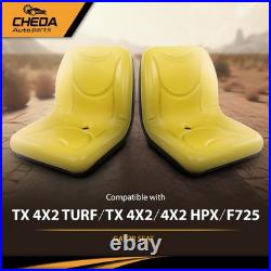 VG11696 Seat 2PCS Fit For John Deere Gator Tx 4x2 Turf, Tx 4x2, 4x2 Hpx, F725 VG11696 Seat 2PCS Fit For John Deere Gator Tx 4x2 Turf, Tx 4x2, 4x2 Hpx, F725