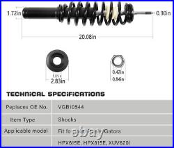 VGB10544 Shock Absorber Front Suspension Kit for John Deere Gator HPX & XUV620i
