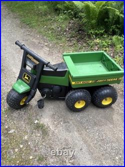 Vintage Ertl John Deere AMTeeny AMT 600 Pedal Toy 5-Wheel Ride On Trike Gator
