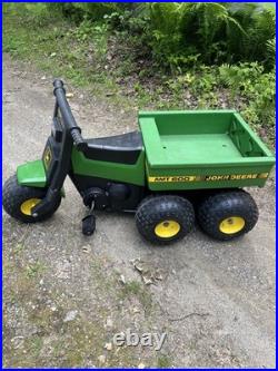 Vintage Ertl John Deere AMTeeny AMT 600 Pedal Toy 5-Wheel Ride On Trike Gator