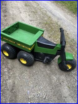 Vintage Ertl John Deere AMTeeny AMT 600 Pedal Toy 5-Wheel Ride On Trike Gator
